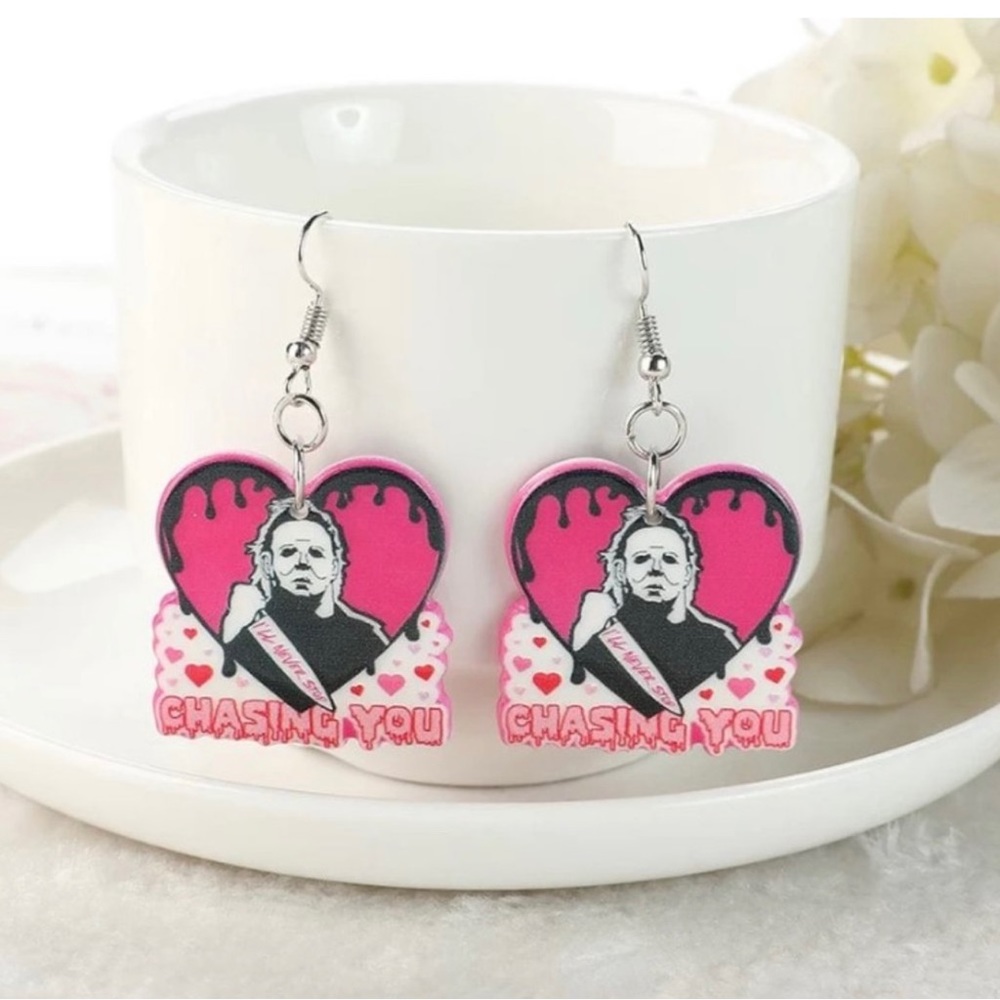 Horror Film Trio - 3 Pair of Earrings